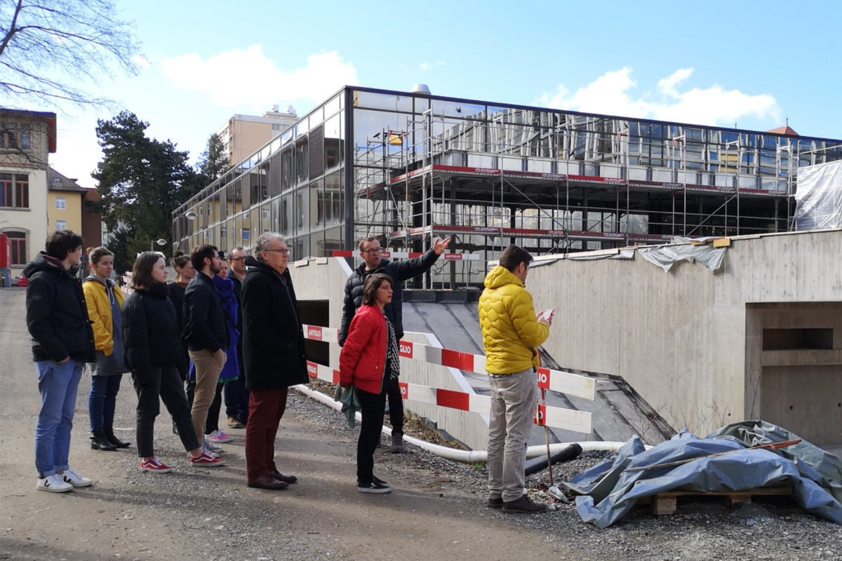 Le Canard chantier College Photo NC